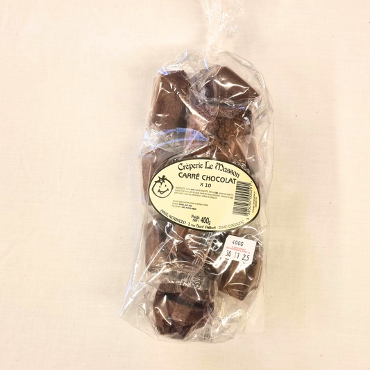 Carrés au Chocolat – Lot de 10