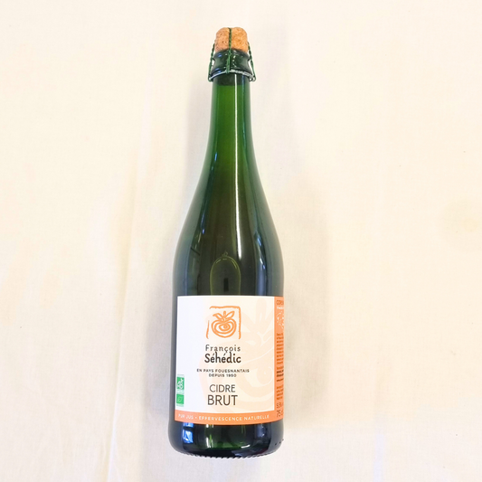 Cidre bio séhédic brut