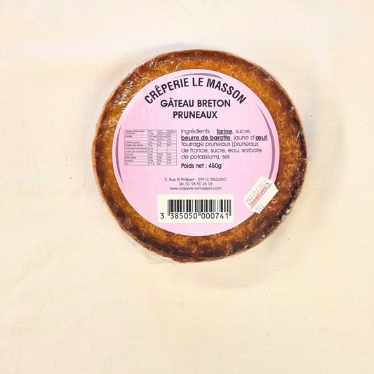 Gâteau Breton Pruneaux– 450g